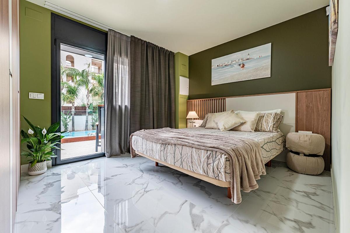 5 Stelle Piscina, Jacuzzi, Wifi - 2 Min Dal Mare Leilighet Miami Playa Eksteriør bilde